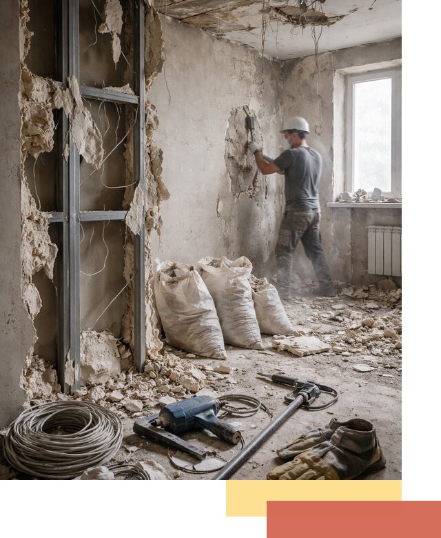 Профессиональный демонтаж зданий и конструкций в Сасово