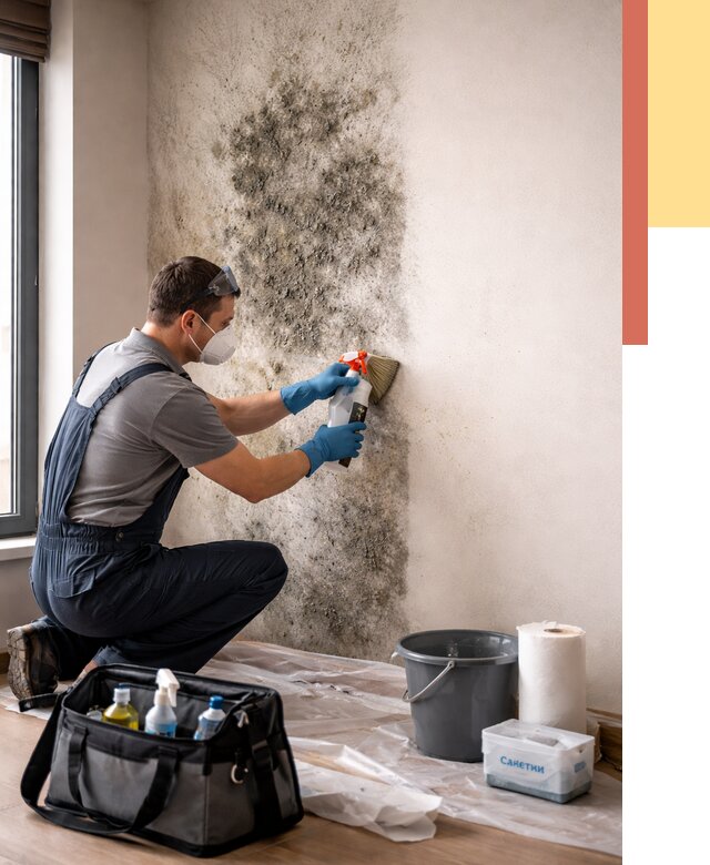 Удаление плесени со стен в Сасово от 2173 руб. — быстро и недорого | ОТДЕЛОЧНИК-Ссв