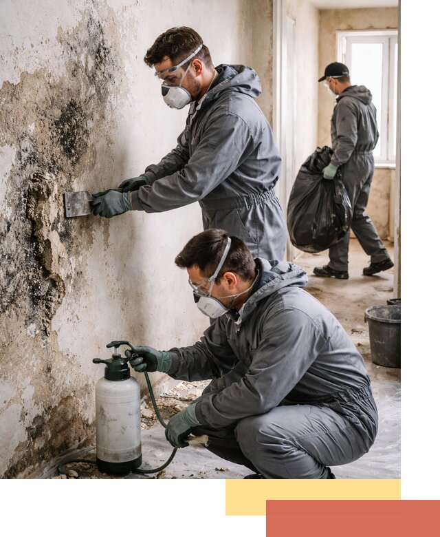 Удаление плесени со стен профессионально в Сасово