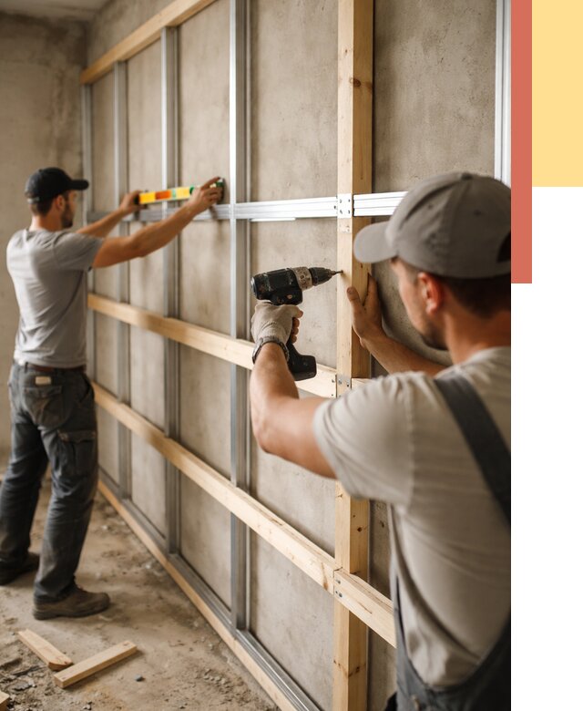 Устройство обрешетки под панели в Сасово от 2122 руб. — монтаж под ключ | ОТДЕЛОЧНИК-Ссв