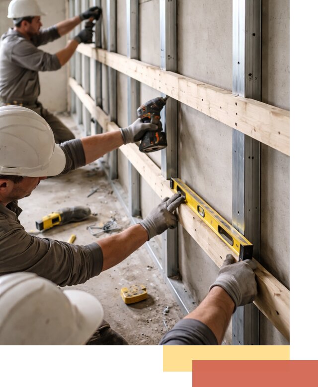 Устройство обрешетки под панели в Сасово