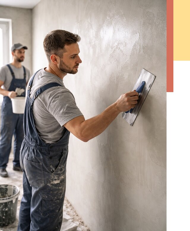 Глянцевание штукатурки стен в Сасово от 7579 руб. — услуги и затирка | ОТДЕЛОЧНИК-Ссв