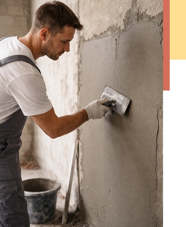 Штукатурка стен под плитку в Сасово от 4244 руб./м2 — выравнивание под плитку | ОТДЕЛОЧНИК-Ссв