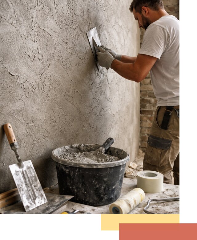 Декоративная штукатурка лофт в Сасово — отделка стен и потолков