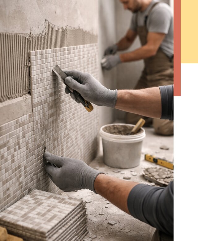 Облицовка стен мозаикой в Сасово от 3234 руб/м2 — укладка мозаики на стены | ОТДЕЛОЧНИК-Ссв