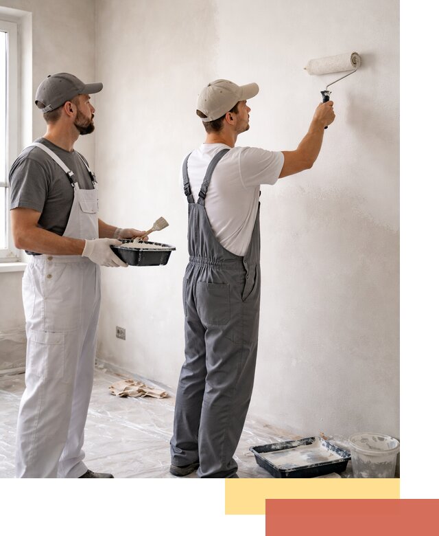 Покраска стен водоэмульсионной краской в Сасово