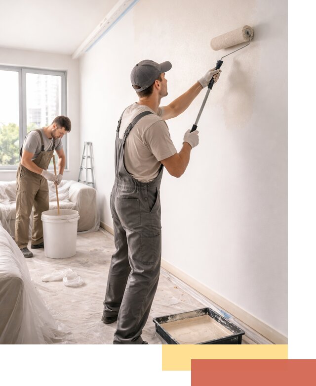 Покраска стен в офисе в Сасово — быстрый и качественный ремонт