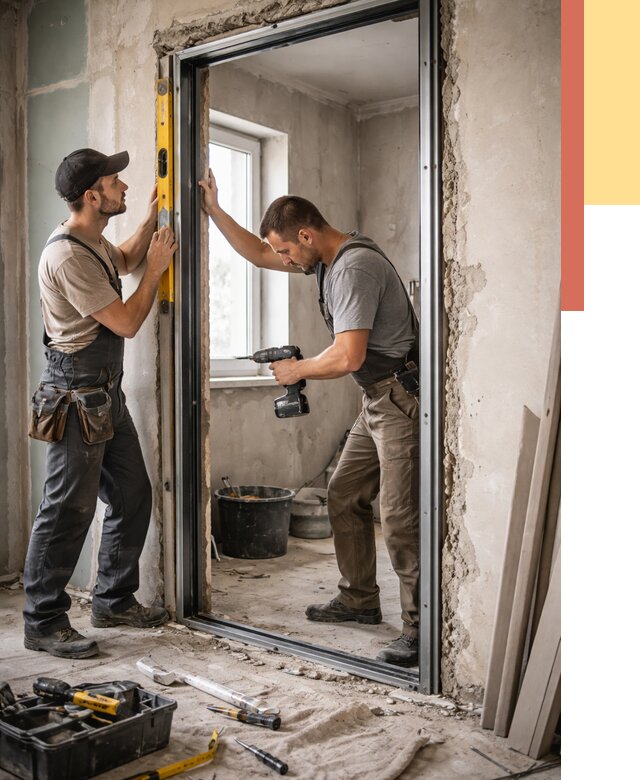 Закладка дверного проема в Сасово от 3537 руб. — быстро и недорого | ОТДЕЛОЧНИК-Ссв