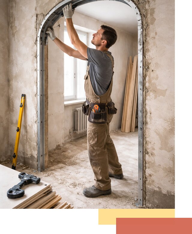 Устройство арочного проема в Сасово под ключ