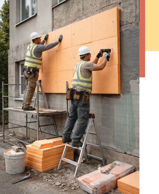 Утепление стен пеноплексом в Сасово от 1869 руб./м2 — быстро и недорого | ОТДЕЛОЧНИК-Ссв