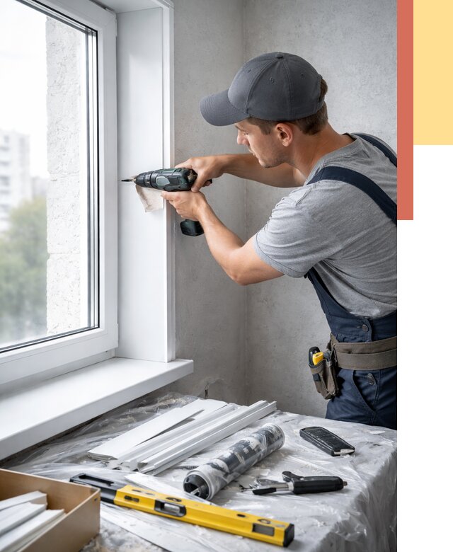 Установка пластиковых откосов в Сасово от 2274 руб. | ОТДЕЛОЧНИК-Ссв монтаж, быстро и недорого