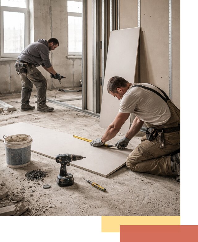 Кладка перегородок из ПГП под ключ в Сасово