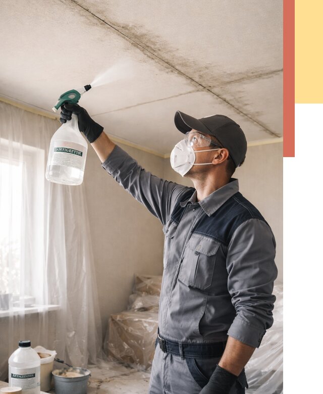 Антисептическая обработка потолка в Сасово от 2526 руб. | ОТДЕЛОЧНИК-Ссв