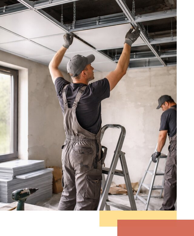 Монтаж кассетного потолка в Сасово качественно и быстро