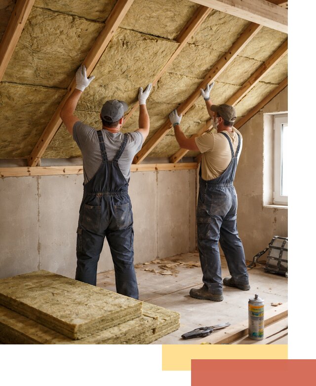 Утепление потолка минеральной ватой в Сасово