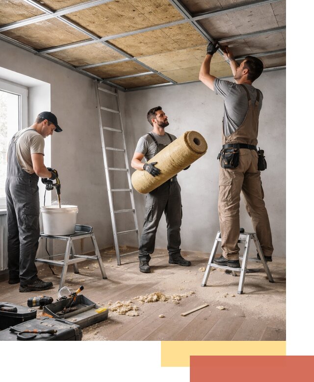 Шумоизоляция потолка в Сасово: профессиональный монтаж и отделка